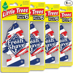 Car Air Freshener | Hanging Tree Provides Long Lasting Scent for Auto and Home | 24 Air Fresheners |Fresh Shave