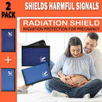 Faraday Bag for Phones & Key Fobs – RFID Shielding Privacy Pouch for Electronic Device Storage, Faraday Sleeve for Personal Data Protection (2 PACK - BLUES)