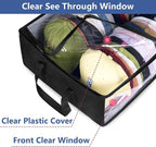 Wide Hat Storage for Baseball Caps, Large Capacity Hat Organizer for Closet Cap Holder Holds up to 40 Snapbacks, Black