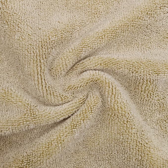 Microfiber Cleaning Towel (16x24, 6 Pack, Professional, Blue,Camel,Gray)