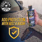 HydroSuds Ceramic Shine High Foaming Car Wash Soap - Foam Cannon Soap, Works with Foam Guns or Bucket Washes Safe for Cars, Trucks, Motorcycles, RVs, & More, Berry Scent - 64 fl oz