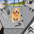 Heavy Duty Dog Car Seat Cover, 100% Waterproof & Scratch-Proof Backseat Protector with Mesh Window – Non-Slip Hammock for Cars Trucks SUVs, Keep Seats Clean & Dog Comfortable