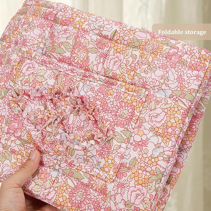 Floral Fabric Storage Basket Car Interior Storage Basket Underwear Sundries Laundry Baskets Supplies Home Organizer Bag (style 8)