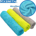 Microfiber Cleaning Cloth - Pack of 8, Size: 12 x 16 in, Multi-Functional Cleaning Towels, Highly Absorbent Cleaning Rags, Lint-Free, Streak-Free Cleaning Cloths for Car Kitchen Home