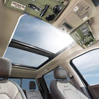 Car Visor Organizer with Double-Sided MOLLE Panel, Universal Vehicle Sun Visor Storage for Essentials & Gear, Compatible with Cars, Pickup Trucks, Vans, SUVs