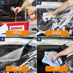 Car Wash Shampoo Concentrate 314300 | High-Foaming pH-Neutral Formula for Effective Cleaning | Safe on All Paint Wax Sealants & Coatings | Removes Dirt Grime and Road Film | 1L (33.3oz)