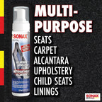 Upholstery & Alcantara Cleaner Foam | Interior Cleaner for Synthetic Suede, Fabric Seats, Carpet, Door Panels, Headliners & Trim | Removes Dirt, Oils, Stains & Grime Build-Up | 8.45 oz | 250 ml
