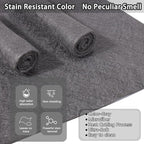 Thickened Magic Cleaning Cloth,8 Pcs Lint Free Cloth,Reusable Microfiber Cleaning Rag for Windows,Mirror,Glass,Car,Gray