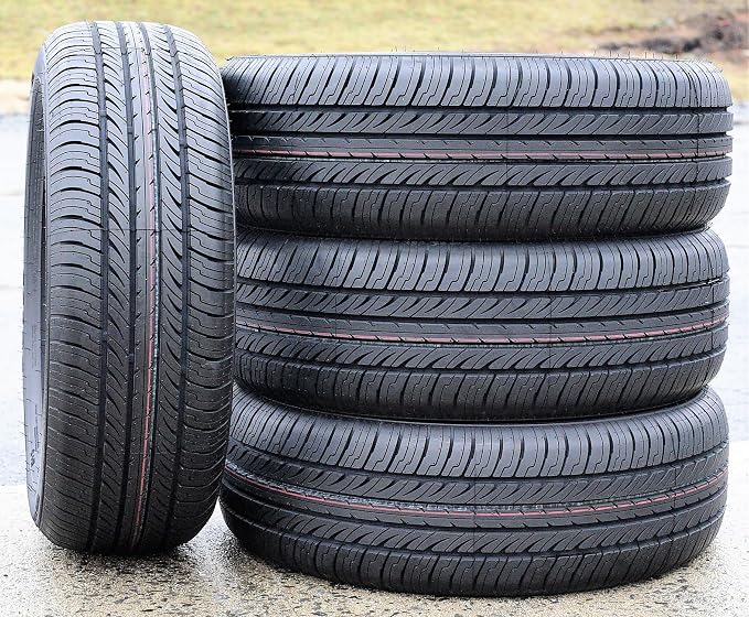 Set of 4 (FOUR) Fullway PC368 All-Season Passenger Car Touring Radial Tires-165/70R13 165/70/13 165/70-13 79T Load Range SL 4-Ply BSW Black Side Wall UTQG 400AA