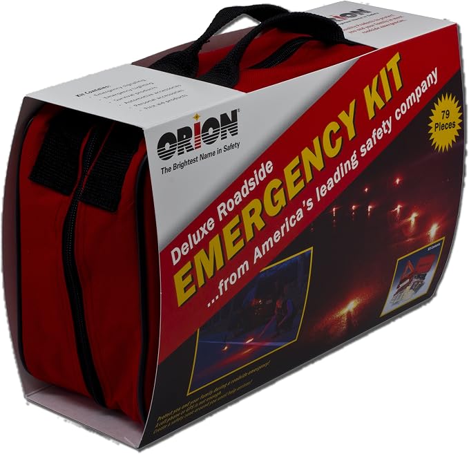 Orion Safety Products 8901 Deluxe Roadside Emergency Kit