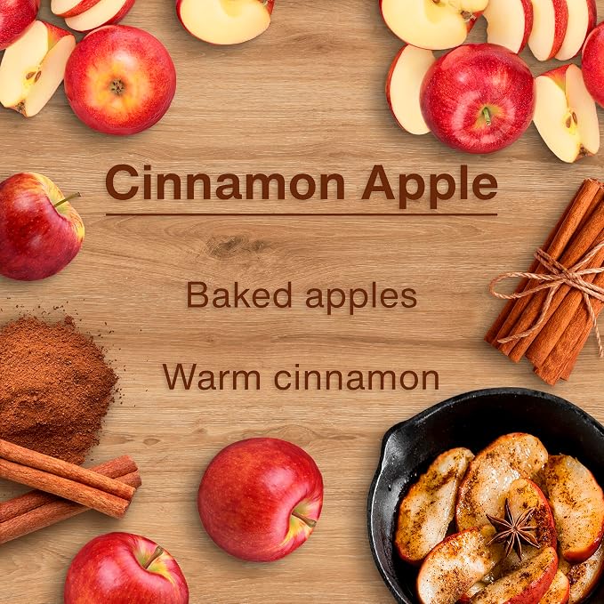 Car Air Freshener | Hanging Tree Provides Long Lasting Scent for Auto and Home | 24 Air Fresheners |Cinnamon Apple