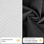 Waterproof Seat Cover Towel, 2PCS Premium Sweat Carseat Protector, Perfect for Universal Anti-Slip Car Truck SUV Seat, Great for Surfing Yoga Gym Workout, Black