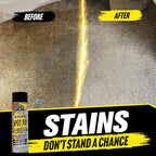 Lightning Fast Carpet Spot Cleaner 18 oz Aerosol, Fabric Stain Extractor For Car Carpets, Seats, Floor Mats And Upholstery With Precision Spray Application