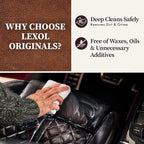 All Leather Cleaner 16.9 oz – Deep Cleaning formula for car interior, couches, furniture, shoes, boots, purses, jackets, gloves, saddles and motorcycle gear