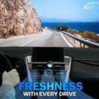 Car Air Freshener Vent Clip 3 Count (Pack of 2), Ocean Scent | Long-Lasting Car Odor Eliminator, Easy Clip-On, Up to 180 Days Freshness for Cars, Trucks, and SUVs, 4 mL Each