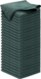Premium 300GSM Microfiber Cleaning Cloth - 12.5"x12.5" High Performance - 1200 Washes, Ultra Absorbent Microfiber Towels for Cars Undercarriage, Rims & Engine Bay Cleaning - Microfiber Cloth