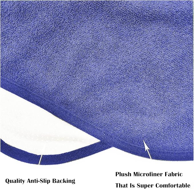 Car Seat Cover Protector Front Seats,for Gym Workout,Running,Swimming,Beach and Hiking,Waterproof Sweat Towel Bucket Seat Covers for Cars SUV Trucks (Blue, 2Pcs)