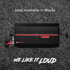 SXE-4000.4D/RD Car Amplifier Stereo Full-Range Class D 4-Channel 275x4 RMS @4 OHM 4000 Watts - Powerful and Compact Amp for Speakers in Car Audio System