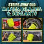CWS80316 Clean Slate Deep Surface Cleaning Car Wash Soap (Removes Old Car Waxes, Glazes & Sealants for Superior Surface Prep), 16 fl oz, Citrus Scent