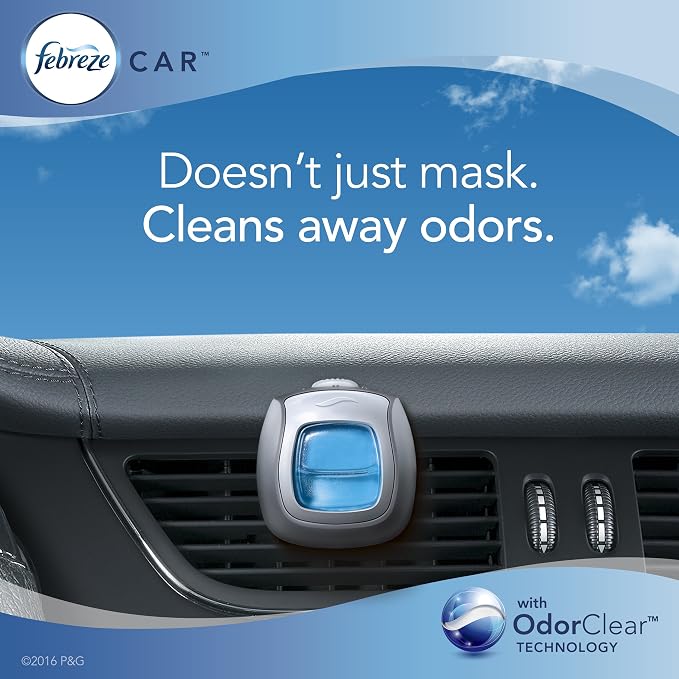 Car Air Fresheners, Hawaiian Aloha, Odor Fighter for Strong Odors Car Vent Clips (16 Count)
