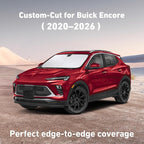 Windshield Sunshade Compatible for Buick Encore 2020-2024 2025 2026, Sun Visor for Front Windshield & Window Sun Shade Cover, UV Heat Blocker & Protector, Car Accessories