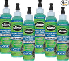 10007-6PK Flat Tire Puncture Repair Sealant, Prevent and Repair, Small Tubeless Tires, Non-toxic, eco-friendly, 6 x 8 oz bottle