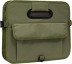 AOKJOY Car Trunk Organizer, Green, Foldable, Non-slip, Adjustable, Multiple Compartments, 600D Oxford Cloth Material