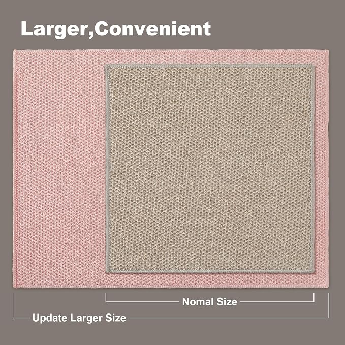 Microfiber Cleaning Cloth, Soft Absorbent Cloth, Multi-Purpose Cleaning Cloth, Highly Absorbent Cleaning Rags, Lint-Free, Streak-Free Cleaning Cloths for Kitchen Home Office-3Pcs