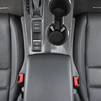 Car Seat Gap Filler, Car Accessories Interior Organizer, Between Seat Car Gap Filler Fit Sedan SUV Truck, Set of 2 Black