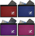 Faraday Bag for Phones & Key Fobs – RFID Shielding Privacy Pouch for Electronic Device Storage, Faraday Sleeve Variety Color Bundle (4 PACK - RAINBOW)