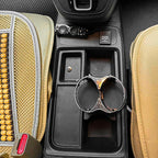 Double Cup Holder for Car, 2 in 1 Extra Cup Insert with Expandable Base, Multifunctional Extender Expander Adapter with Elastic Open-Close Cup Mouth, Adjustable Bracket FOR 2.1''-2.9'' BOTTLE DIAMETER