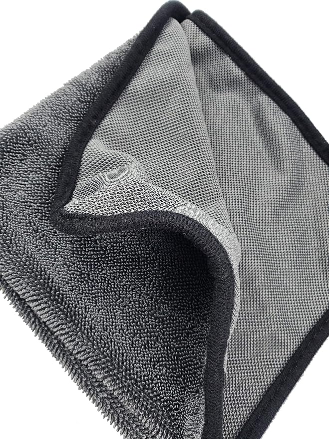 Microfiber Car Drying Towel, Shiny Bath Drying Towel Shower Cubicles Cloth for Water Removal in Shower and Bathroom (20x24inches*2pack)
