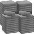 30 Pcs 16 x 16 Inch Microfiber Towels for Cars, 500 GSM Edgeless Plush Car Detailing Towels, Lint Free Scratch Free Cleaning Cloths for Drying, Washing, Polishing, Waxing, Auto & Home (Gray)