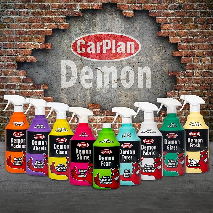 Demon Glass 34 fl Oz (1L) - Active Glass Cleaner