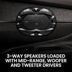 CH6930B 6 x 9 Inch Car Door Speakers - 400 Watts Max (Pair), Coaxial, 3 Way, Full Range, 4 Ohms, Sold in Pairs, Bocinas para Carro