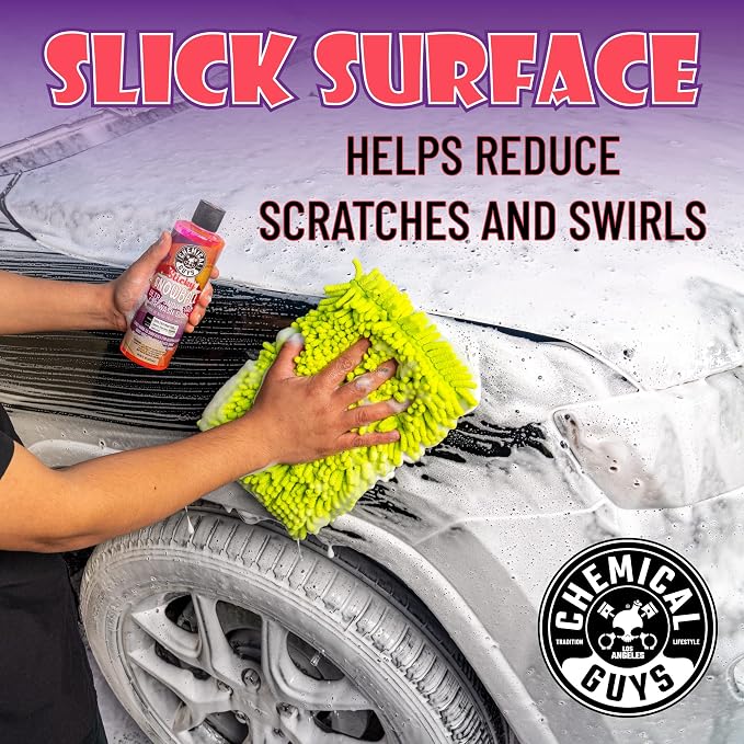 CWS21564 Sticky Snowball Ultra Snow Foam Car Wash Soap (for Foam Cannons, Foam Guns or Bucket Washes) for Cars, Trucks, Motorcycles, RVs & More 64 fl oz (Half Gallon) Cherry Scent