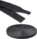 Black 2:1 Ratio Automotive Heat Shrink Braided Sleeving,Wear-Resistant Flat Woven Shrinkable Sleeve Fabric Car Cable Wires Hoses Protection (3/8"-50ft)