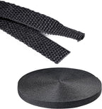Black 2:1 Ratio Automotive Heat Shrink Braided Sleeving,Wear-Resistant Flat Woven Shrinkable Sleeve Fabric Car Cable Wires Hoses Protection (3/8"-50ft)