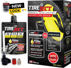 TireJect Automotive Sedan/Crossover/Truck 2-in-1 Tire Sealant & Bead Sealer Kit for tire repair of leaks and punctures