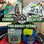 CWS_110_16 Honeydew Snow Foam Car Wash Soap (Works with Foam Cannons, Foam Guns or Bucket Washes) Safe for Cars, Trucks, Motorcycles, RVs & More, 16 fl oz, Honeydew Scent