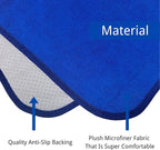 Waterproof Car Seat Cover for Front Seats, Protector for Cars SUVs Trucks, Sweat Towel Seat Covers Bucket for Gym,Workout,Beach,Hiking,Running and Swimming(Blue, 2PCS)