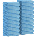Microfiber Cleaning Cloths (Value Pack of 48) - Size 16 x 16 Inches, Highly Absorbent Cleaning Rags, Lint Free, Reusable and Washable, Microfiber Towels for Cars