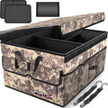 Trunk Organizer For SUV Car Trunk Organizer, Foldable Storage, Car Accessories for Women Men, Collapsible Bag, 600D Oxford, Non Slip Bottom, Straps, Soft Cover (65L)