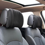 Memory Foam Car Neck Pillow — Washable Driving Headrest Support
