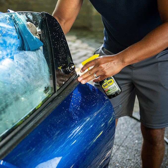 92472 Anti-Fog Interior Windshield Treatment Car Glass Defogger Cleaning Spray Prevents Windshield Fogging To Improve Driving Visibility, No Streaks or Haze, 8 Fl Oz, Pack of 1