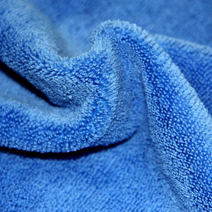 Premium Microfiber Cleaning Towel,16x16 in 36 Pack (Blue,Green,Yellow)