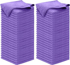 Premium 300GSM Microfiber Cleaning Cloth - 12.5"x12.5" High Performance - 1200 Washes, Ultra Absorbent Microfiber Towels for Cars Undercarriage, Rims & Engine Bay Cleaning - Microfiber Cloth