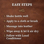All Leather Cleaner 16.9 oz – Deep Cleaning formula for car interior, couches, furniture, shoes, boots, purses, jackets, gloves, saddles and motorcycle gear